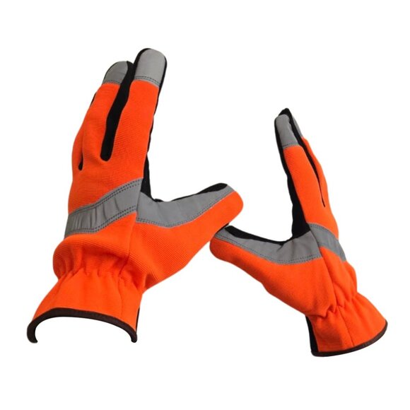 PAKNADA Cotton Reflector Work Gloves 3Pairs Heavy Duty, Durable Comfortable Fit - Picture 4 of 7